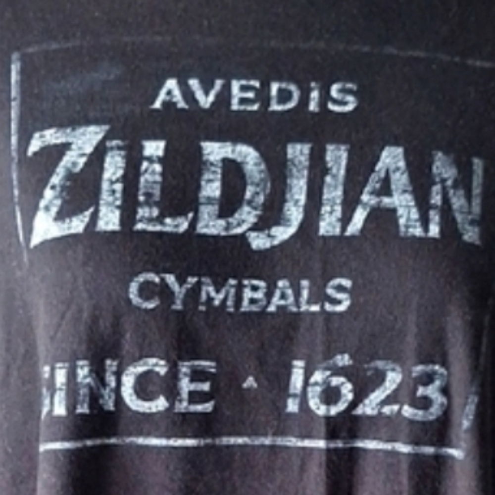 Zildjian Cymbals Drummer T Shirt Black Musician Teeshirt